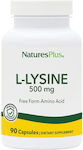 Nature's Plus L-Lysine Free Form Amino Acid 500mg 90 φυτικές κάψουλες