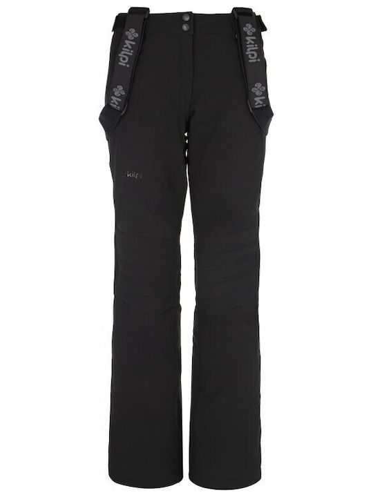 Kilpi Hanzo NL0082KI-BLK Women's Dungarees for Ski & Snowboard Black