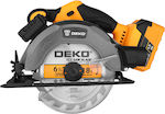 Deko DKCS20Q1Y-5S4 Δισκοπρίονο 20V 1x4Ah με Σύστημα Αναρρόφησης