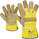 Stenso Guan Gloves for Work Leather-Cotton 1pcs