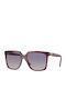 Vogue Women's Sunglasses with Burgundy Plastic Frame and Gray Gradient Polarized Lens VO5476SB 29898J