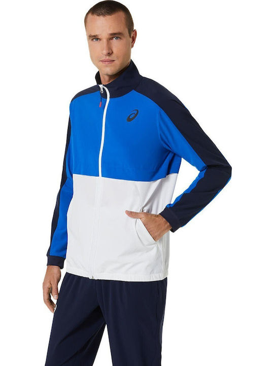 ASICS Αθλητικό Μπουφάν Μπλε