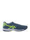 ASICS Solution Swift FF Men's Tennis Shoes for All Courts Steel Blue / Hazard Green