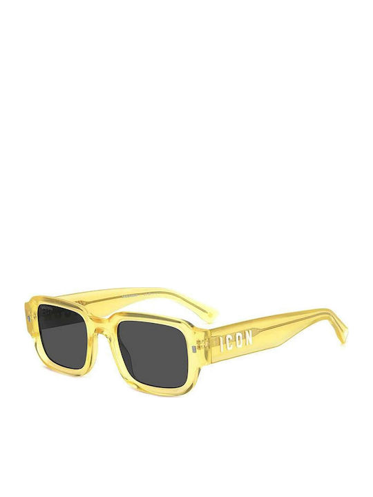 Dsquared2 Icon Unisex Γυαλιά Ηλίου με Κίτρινο Κ...
