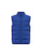 Name It Boys Quilted Coat Blue Sleeveless