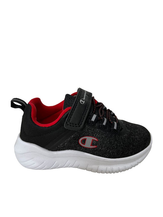 Παιδικά Sneakers με Σκρατς Μαύρα