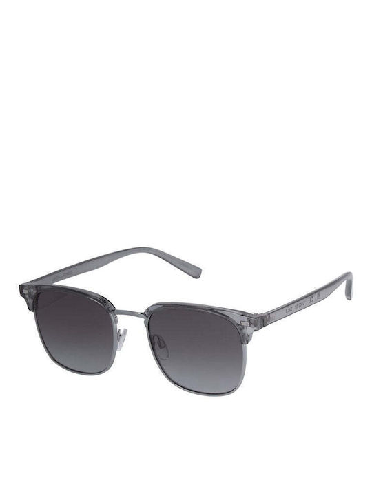 Jack & Jones 12204473 Men's Sunglasses with Gray Frame and Gray Gradient Lens 12204473