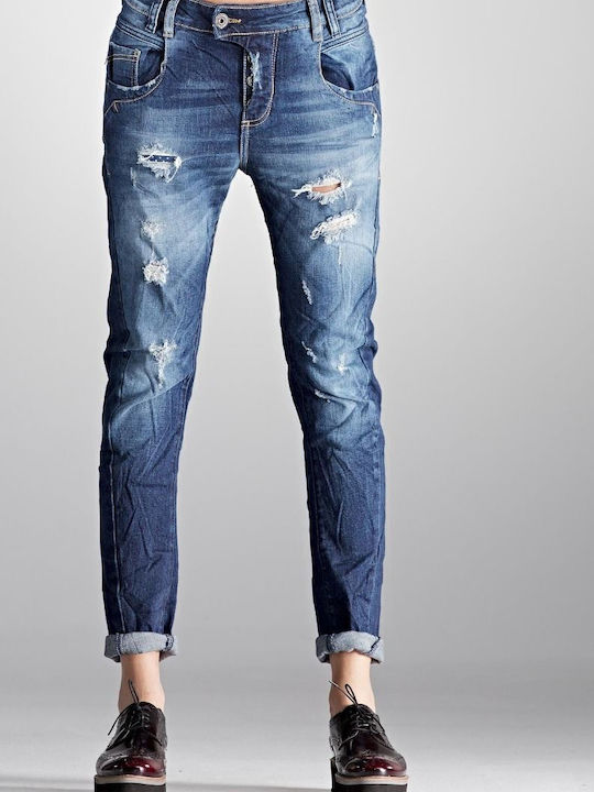 Dayton Women's Jean Trousers with Rips