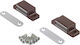 ArteLibre Magnetic Clip Fastener Furniture Made of Plastic 1pcs 04012576