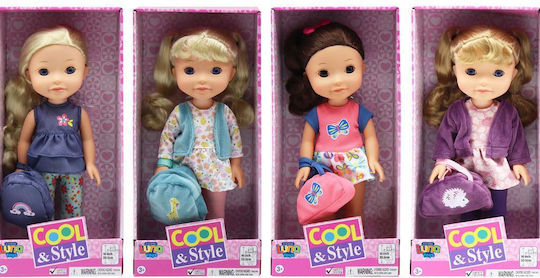 Luna Cool & Style Doll for 3+ years+ Years 35cm (Various Designs/Assortments of Designs) 1pc