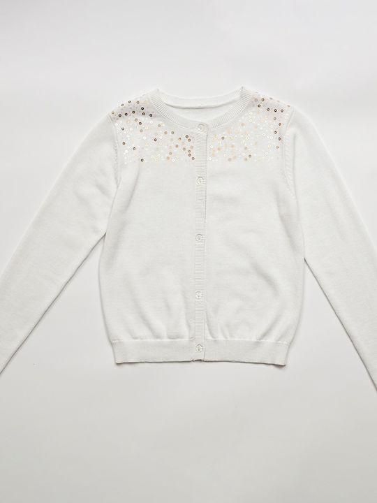 Εβίτα Kinder-Strickjacke Ecru