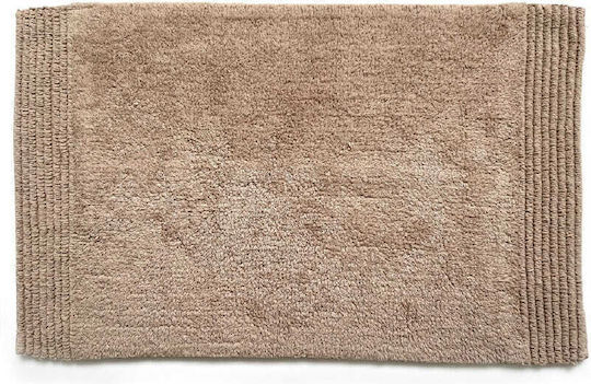 Dimitracas Badematte Baumwolle Rechteckig Dafni 05551.002 Beige 50x80cm