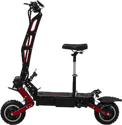 Dokma Electric Scooter with Maximum Speed 99km/h and 130km Autonomy Black