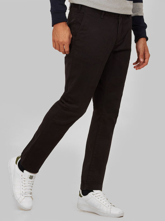 Gant Men's Trousers Chino Black