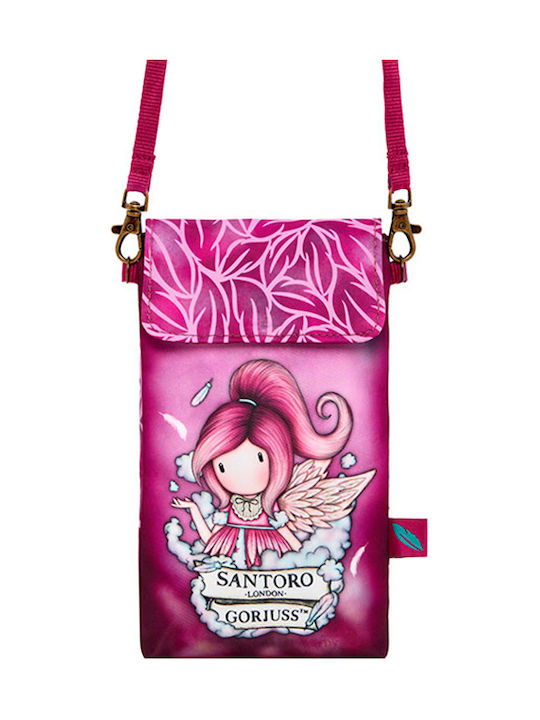 Santoro Dancing on Air Kids Bag Shoulder Bag Fuchsia 11.5cmx1.5cmcm