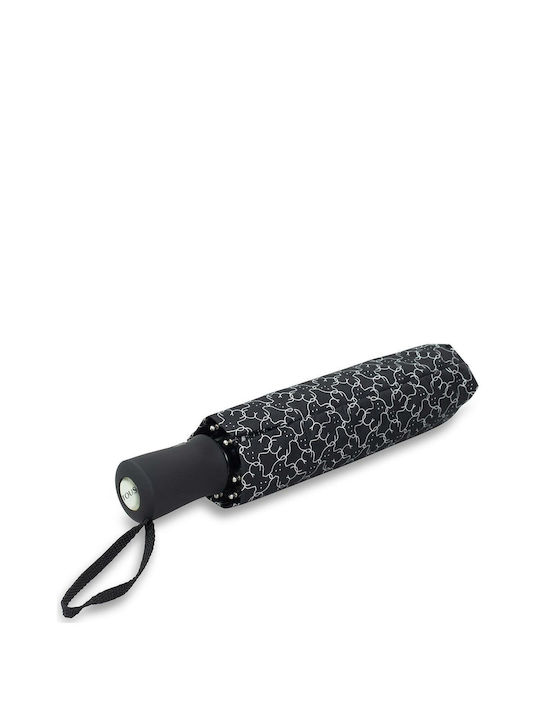 Tous Automatic Umbrella Compact Black