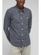 Lee Men's Shirt Long Sleeve Denim Gray