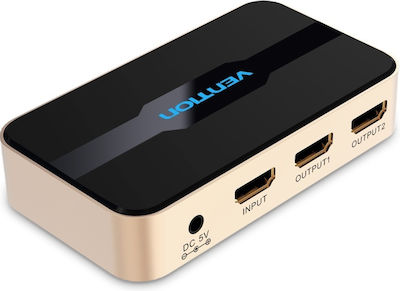 Vention 1-in 2-out HDMI Splitter ACBG0