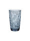 Bormioli Rocco Σετ Ποτήρια Νερού από Γυαλί σε Μπλε Χρώμα 470ml 6τμχ
