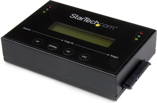 StarTech 1:1 Standalone Hard Drive Duplicator with Disk Image Manager Μαύρο SATDUP11IMG