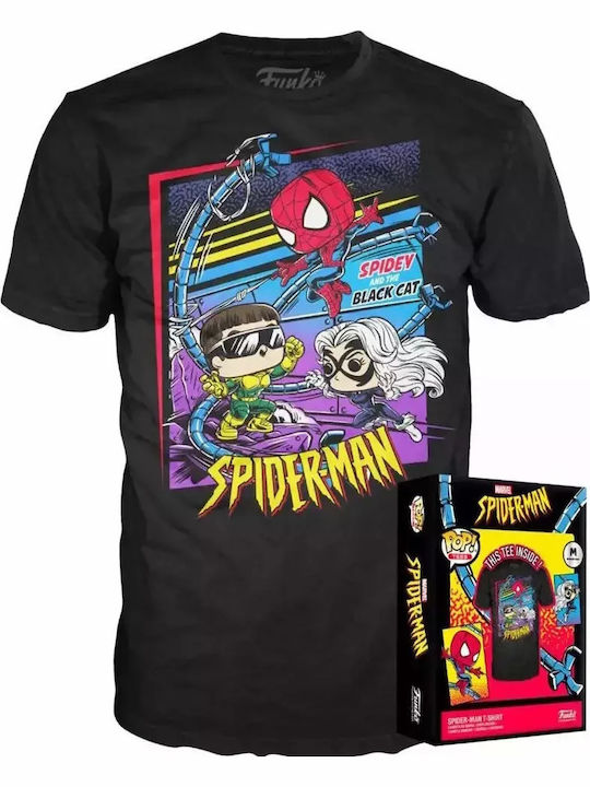 Funko Поп! Tees Marvel: Spider-Man - Spider Man (S) - (S) (С)