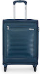 Carlton Medium Travel Suitcase Hard Petrol with 4 Wheels Height 69cm.