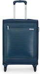 Carlton Medium Travel Suitcase Hard Petrol with 4 Wheels Height 69cm