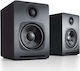 Audioengine A1-MR Αυτοενισχυόμενα Ηχεία με Wi-Fi & Bluetooth 60W (Ζεύγος) Μαύρα
