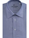 Pied de Coque Puck Shirt Modern Fit Don Hering Light Blue Cotton Classic Collar Small Pattern ALL DAY, BUSINESS