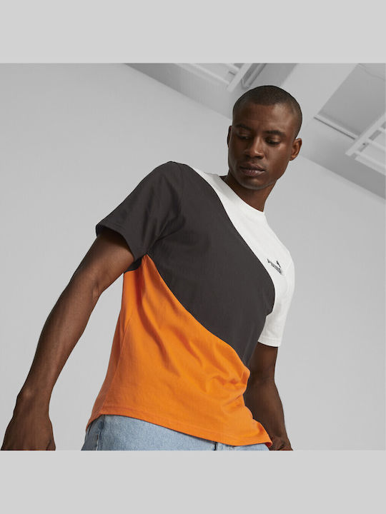 PUMA Power Cat T-shirt Πορτοκαλί