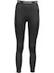 Schulung Frauen Lang Leggings Schwarz
