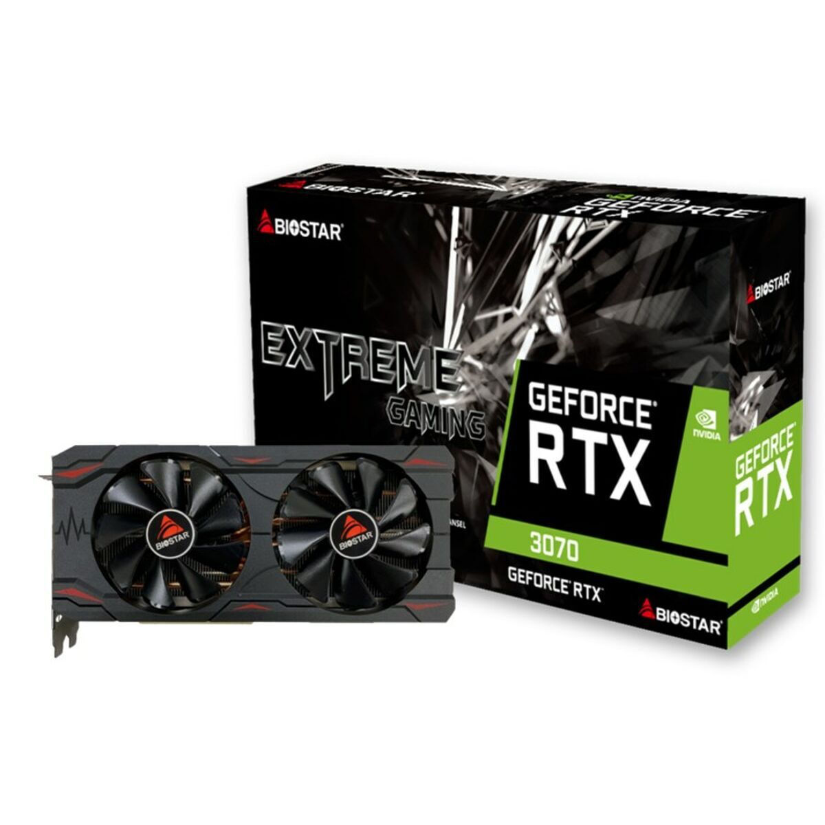 Biostar GeForce RTX 3070 8GB GDDR6 Κάρτα Γραφικών