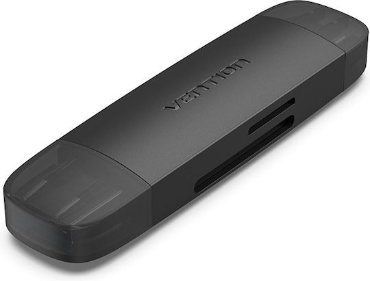Vention Card Reader USB 3.0 Type-C για SD/microSD