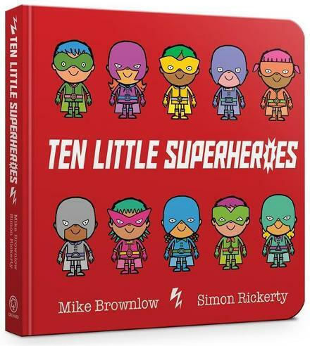 Ten Little Superheroes