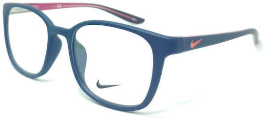 Nike Kindlich Kunststoff Brillenrahmen Lila 5027-406