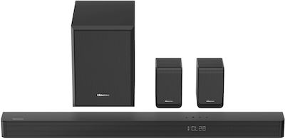 Hisense Soundbar 170W 5.1 with Wireless Subwoofer and Remote Control Black