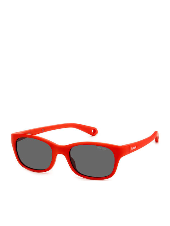 Polaroid Kids Sunglasses With Polarized Lens Red