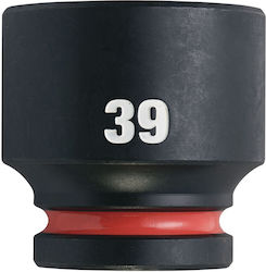 Milwaukee Shockwave Nuss Pneumatisch Sechskant mit Vierkant-Antrieb 3/4" Durchmesser 39mm 1Stück