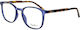 Pepe Jeans Lome Пластмасов Рамка за Очила Лилав PJ3447-C2