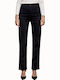 Damenjeans in Gerader Linie Schwarz