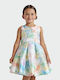 Abel & Lula Kids Dress Floral Sleeveless Multicolour