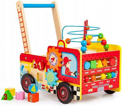 Ecotoys Fire Truck Baby Walker Car Multicolour