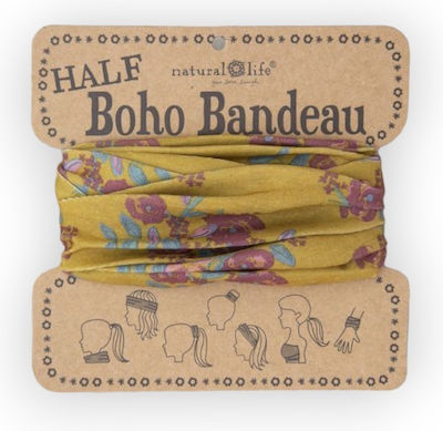 Natural Life Boho Hair Band Multicolour