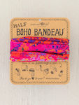 Natural Life Boho Hair Band Fuchsia