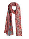 Ble Resort Collection Women's Scarf Red 5-43-348-0020