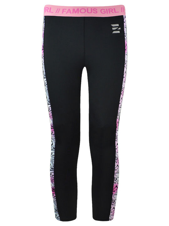 Kids Legging Long Black 16-223900-2