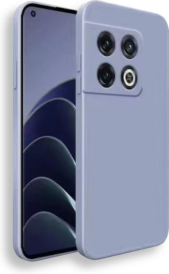 Bodycell Square Liquid Back Cover Silicon Albastru deschis (OnePlus 10 Pro)