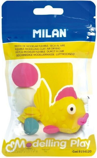 Milan Modelling Play Clay Yellowς 100gr