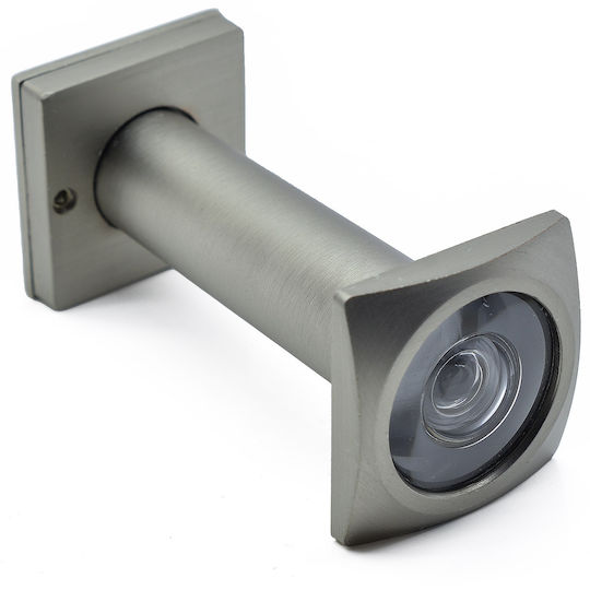 Perfect Ματάκι 200° με Διάμετρο 16mm για Πόρτα Πάχους 60-100mm Ασημί