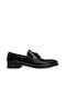 Boss Shoes Men's Patent Leather Dress Shoes Black